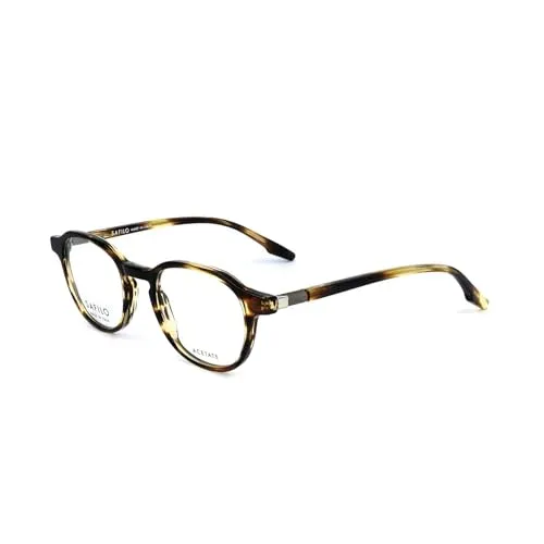 Brillen Safilo BURATTO 05 KVI STRIPED BROWN 47/21/ MAN von GUCCI