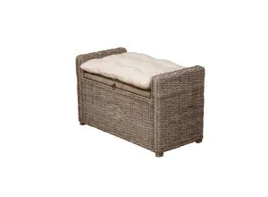 möbel direkt online Rattansitztruhe Cosy mit Kissen