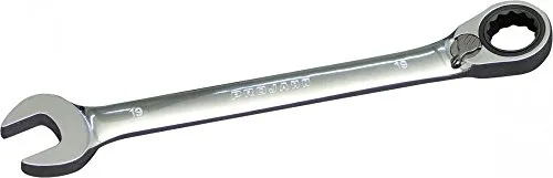 GearTech RatschenSchlüssel 24 mm umschaltbar - Werkzeug-Set mit 24 mm RatschenSchlüssel, 72 Zähne für präzise Arbeit und 15° abgewinkelte Ringseite für ergonomische Handhabung. Ideal für enge Stellen und professionelle Anwendungen.