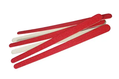 REMOS Sandblattfeilen zum Feilen der Fingernägel in rot von remos professional body care