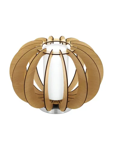 EGLO STELLATO 1 TISCH Ø300 OPAL/AHORN