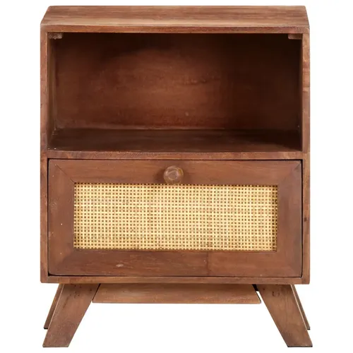 Nachttisch 40x30x50 cm Mango Massivholz