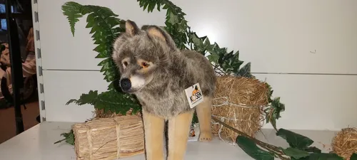 Kösen 3840 Wolf stehend Kuscheltier Plüschtier Stofftier