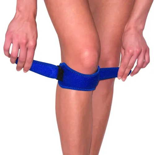 2x Patellabandage Kniebandage Stütze Verband Sportbandage Patellasehnen Bandage