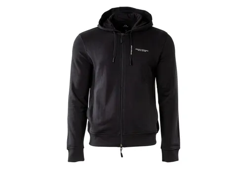 AX ARMANI EXCHANGE Herren Sweatshirtjacke - Stilvolles Logo in Marine 2XL - Herren-Sweatshirts, sportliche Sweatshirtjacke mit Reißverschluss und AX Logo, ideal für bequeme Homewear und vielseitige Looks.