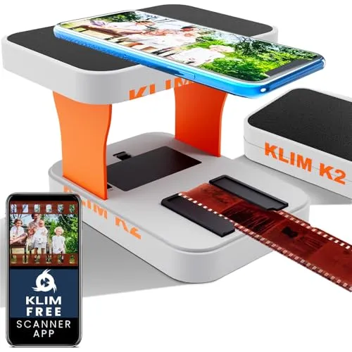 KLIM K2 Mobiler Filmscanner 35mm – Digitalisiere Deine Erinnerungen