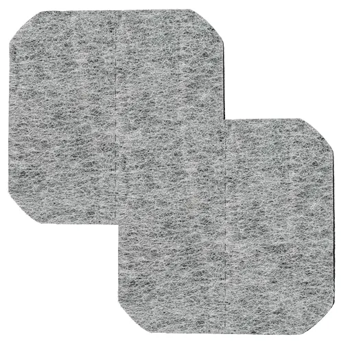 vhbw 2X Aktivkohle-Filter kompatibel mit Tefal Super Classic 1000 Fritteuse - 12 x 12 x 0,8 cm