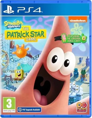 Spongebob Schwammkopf Das Patrick Star Spiel - PS4 [EU Version] - Games: Erlebe Bikini Bottom in einer offenen Welt und entfessle mit Patrick witzige Physik-Action! Schalte ikonische Outfits frei und genieße chaotischen Spielspaß!