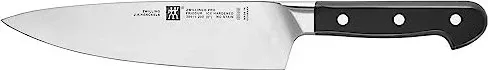 Zwilling PRO Kochmesser 20 cm - Hochwertiges Kochmesser, 20 cm, mit ergonomischem Griff für präzises Schneiden und optimale Handhabung in der Küche.