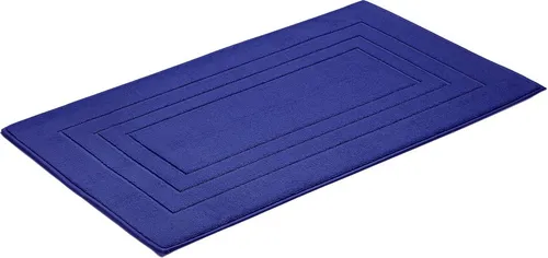 Vossen Duschmatte Feeling, 100% Baumwolle, blau 60x60 cm - Badteppich aus 100% Baumwolle, besonders weich und saugfähig, ideal für ein komfortables Duscherlebnis.