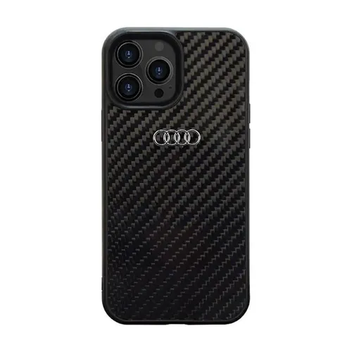 Audi Carbonfaser Case für iPhone 14 Pro Max, Schwarz - Taschen & Schutzhüllen, hochwertige Aufprallschutzhülle aus Carbonfaser für optimalen Schutz und elegantes Design.
