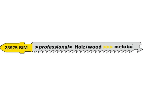 Metabo 5 Stichsägeblätter,Holz,profess. 74/ 2,7 mm (623975000) #OB