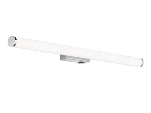 Trio LED-Wandleuchte Mattimo - Chrom, IP44 - Lampen für Badezimmer und Feuchträume, spritzwassergeschützt mit modernster LED-Technologie für hohe Energieeffizienz und lange Lebensdauer.