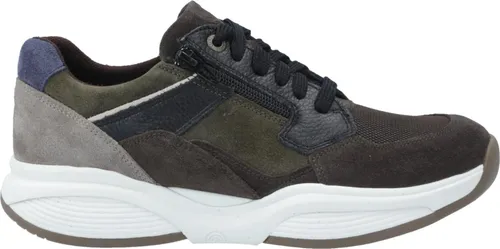 Xsensible SWX14 Schnürer Herren - Bequeme Sneaker aus Leder/Textil in Braun - Sneaker für Herren mit einzigartiger Balancepoint-Technologie, die Gelenke entlastet und für maximalen Komfort sorgt. Ideal für den Alltag und Freizeitaktivitäten.