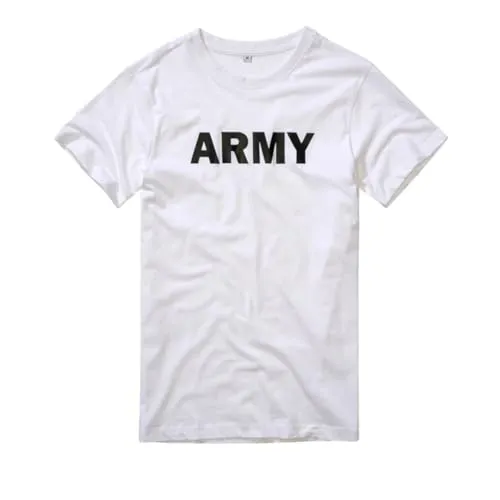 Brandit Army T-Shirt, Farbe: White, Größe: M