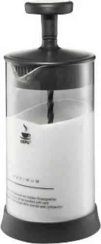 GEFU Milchaufschäumer Antonio - Milchaufschäumer für cremigen Schaum, ideal für Kaffee- und Teeliebhaber, unkompliziert in der Handhabung und perfekt für Zuhause.