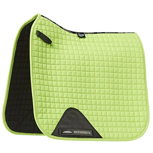 Weatherbeeta Prime Dressursattelunterlage Pony Lime Green von WeatherBeeta