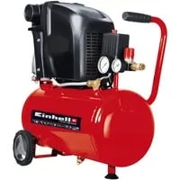 Einhell Kompressor TE-AC 230 24 8 - 1500 W, max. 8 bar, 24 l-Tank, langlebig mit 10 Jahren Garantie gegen Durchrostung, ideal für hohe Anforderungen