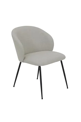 Hela Esszimmerstuhl Sessel Graz, Beige, XL Sitzbreite - Freischwinger mit extra breitem Sitz und runder Rückenlehne, belastbar bis 120 kg. Ideal für gemütliche Esszimmermomente.