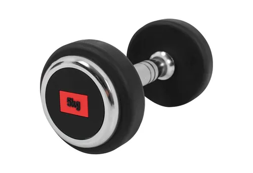 GORILLA SPORTS Kurzhantel Einzeln/2er Set, Gewichte 2,5-50kg - Rundhanteln, Dumbbells, Hantelset, mit/ohne Ablage, aus Gusseisen, Gummiert, Griff Gerändelt, Rutschfest