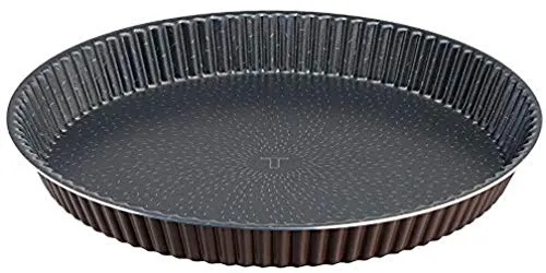 Tefal J1602102 Success Tarte-Backform, Aluminium, braun, 33 cm