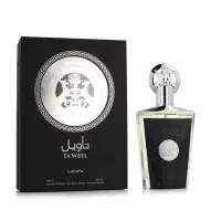 Lattafa Taweel Eau de Parfum unisex 100 ml - Eau de Parfum für Unisex mit einer aufregenden Kombination aus frischen Zitrusfrüchten, eleganter Orangenblüte und tiefen Holznoten. Erleben Sie einen langanhaltenden, dynamischen Duft für jede Gelegenheit.
