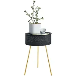 Couchtische Gold von en.casa