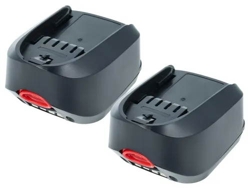 vhbw 2x Akku kompatibel mit Bosch AHS 48/52 LI, AHS 55-20 LI, AHS 50-20 LI, AdvancedOrbit 18 Werkzeug, Akku-Gartengerät (2000 mAh, Li-Ion, 18 V)