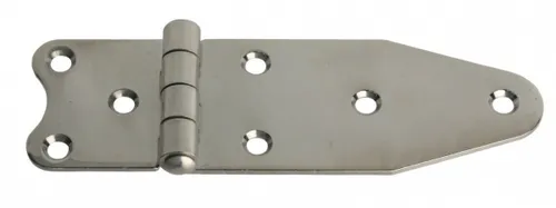 Edelstahl Scharnier Möbelscharnier Türscharnier  gestanzt hochpoliert 130x 40 mm