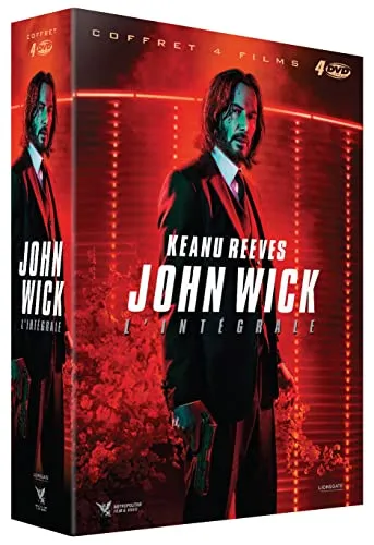 Coffret John Wick 1 à 4 DVD