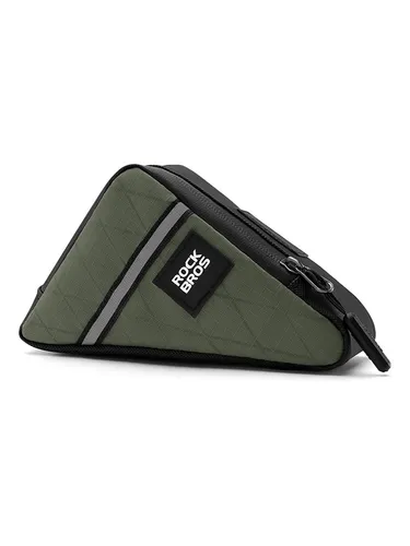 Rockbros Triangle Bike Frame Bag 0.3l - Green