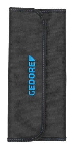 Gedore WT 1056 Werkzeugtasche unbestückt - Werkstatteinrichtung mit 12 Taschen für schmale Werkzeuge, ideal für Ring-Maulschlüssel oder Schraubendreher. Lieferung ohne Werkzeuge.