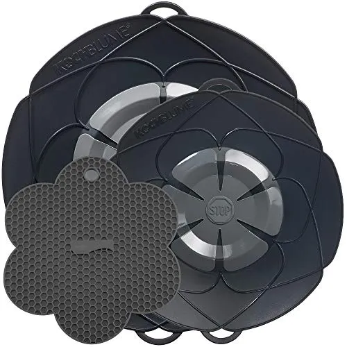 KOCHBLUME® Back-Set 5tlg. mit Silikon-Schneebesen - Sonstige Küchenhelfer, langlebiges Silikon-Set mit Edelstahlkern, ideal für kreative Backprojekte und hitzebeständig bis 260°C.