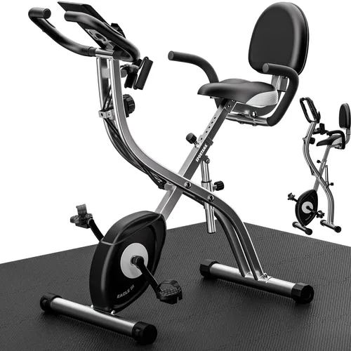 Heimtrainer Ergometer Fahrradtrainer 3in1 klappbar von Deuba
