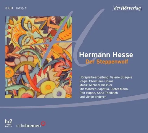 Hermann Hesse - Der Steppenwolf Hörbuch - Fesselndes Hörbuch von Hermann Hesse auf Audio-CD, 200 Minuten voller Emotionen und Tiefgang. Ideal für Literaturfreunde und Hörbuchliebhaber.