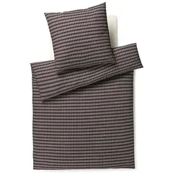 Joop Soft Flanell Bettwäsche 155x220 cm Mocca in braun von JOOP!