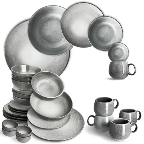 Geschirrsets Grau von Springlane