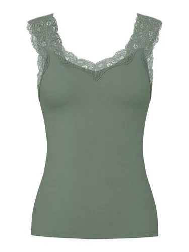 pieces Spitzentop PCBARBERA Viskosemischung von PIECES