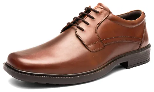 Herren Schnürer Largo 40 - Braun - Größe 40 - Bequemer Herrenschnürer von ara aus robustem Leder, ideal für jeden Anlass. Mit anpassbarer Schnürung und wechselbarem Fußbett für individuellen Komfort. Perfekt für Business und Freizeit.
