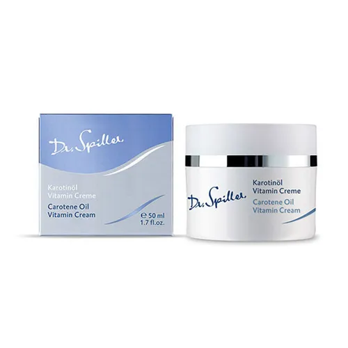 Dr. Spiller Active Line Karotinöl Vitamin Creme 50ml - Tagespflege mit wertvollem Karotinöl, spendet intensive Feuchtigkeit und sorgt für einen strahlenden Teint.