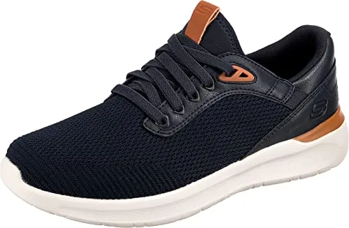 Skechers Herren Lattimore Lasiter Sneaker - Herren-Sneaker mit luftgekühltem Memory-Schaum und Goga Mat Arch für ultimativen Komfort und klassische Passform.