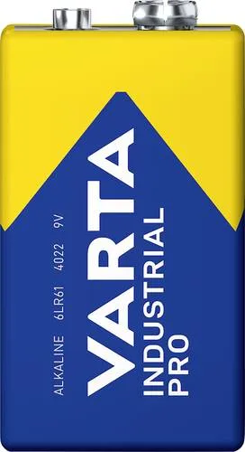 Varta 9 V Block-Batterie Alkali-Mangan 9 V - Hochwertige 9 V Batterie für Taschenlampen, ideal für professionelle Geräte mit zuverlässiger Energieversorgung und langer Lebensdauer.