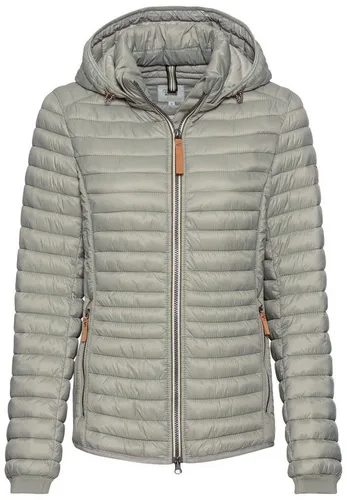 camel active Steppjacke grün Größe 50 - Stylische Steppjacke in der Trendfarbe Sage, aus hochwertigem Polyamid und Polyester, ideal für den Alltag. Pflegeleicht und bequem für jede Gelegenheit.