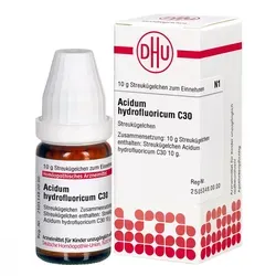 Acidum Hydrofluoricum C30 Globuli