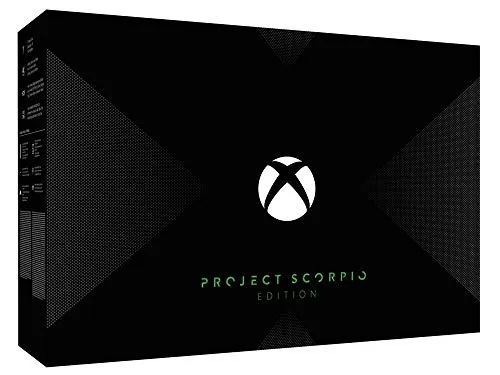 Xbox One X Konsole 1 TB - Project Scorpio Edition, 40% mehr Leistung für beeindruckendes Gaming und Entertainment, inklusive Xbox Live Gold und Game Pass