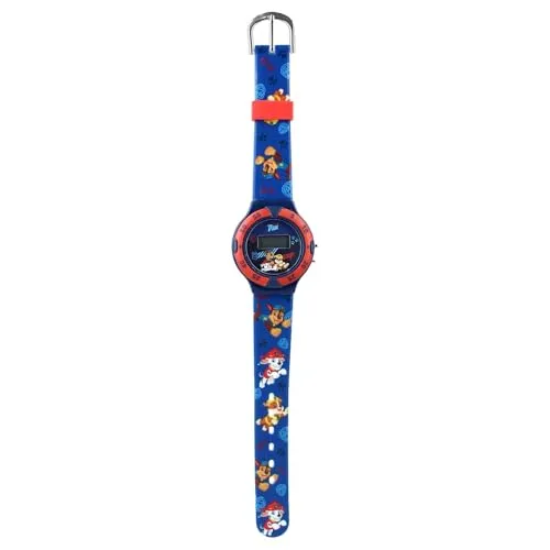 Vadobag PAW Patrol – Chase Rubble Marshall – Kids Time – Digitale Armbanduhr für Kinder – Farbe Blau