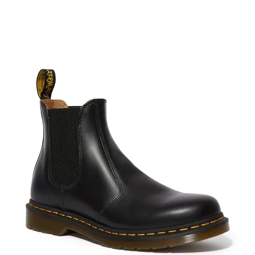 Dr Martens Unisex Kinder 2976 Schneestiefel, Schwarz - Wanderschuhe aus strapazierfähigem Leder mit seitlichem elastischem Einsatz für optimalen Komfort und Halt bei jedem Wetter.