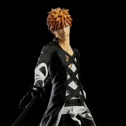 Ichigo Kurosaki - Bleach - Maximatic Figur - Anime & Manga Aufstellfigur, 25 cm groß aus hochwertigem PVC, original lizenziert und ideal für Sammler und Fans der Bleach-Serie.