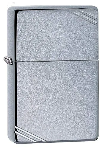 Zippo 267 Feuerzeug 60001317 Vintage Street, Chrome Benzinfeuerzeug, Messing, One Size