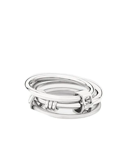 Liebeskind Berlin Ring LJ-1426-R-58 aus Edelstahl - Eleganter Damenring aus poliertem Edelstahl in Größe 58, ideal als Geschenk für jeden Anlass. Zeitloses Design, kombiniert perfekt mit anderen Schmuckstücken und geliefert in einem hochwertigen LIEBESKIND BERLIN Canvas Beutel.